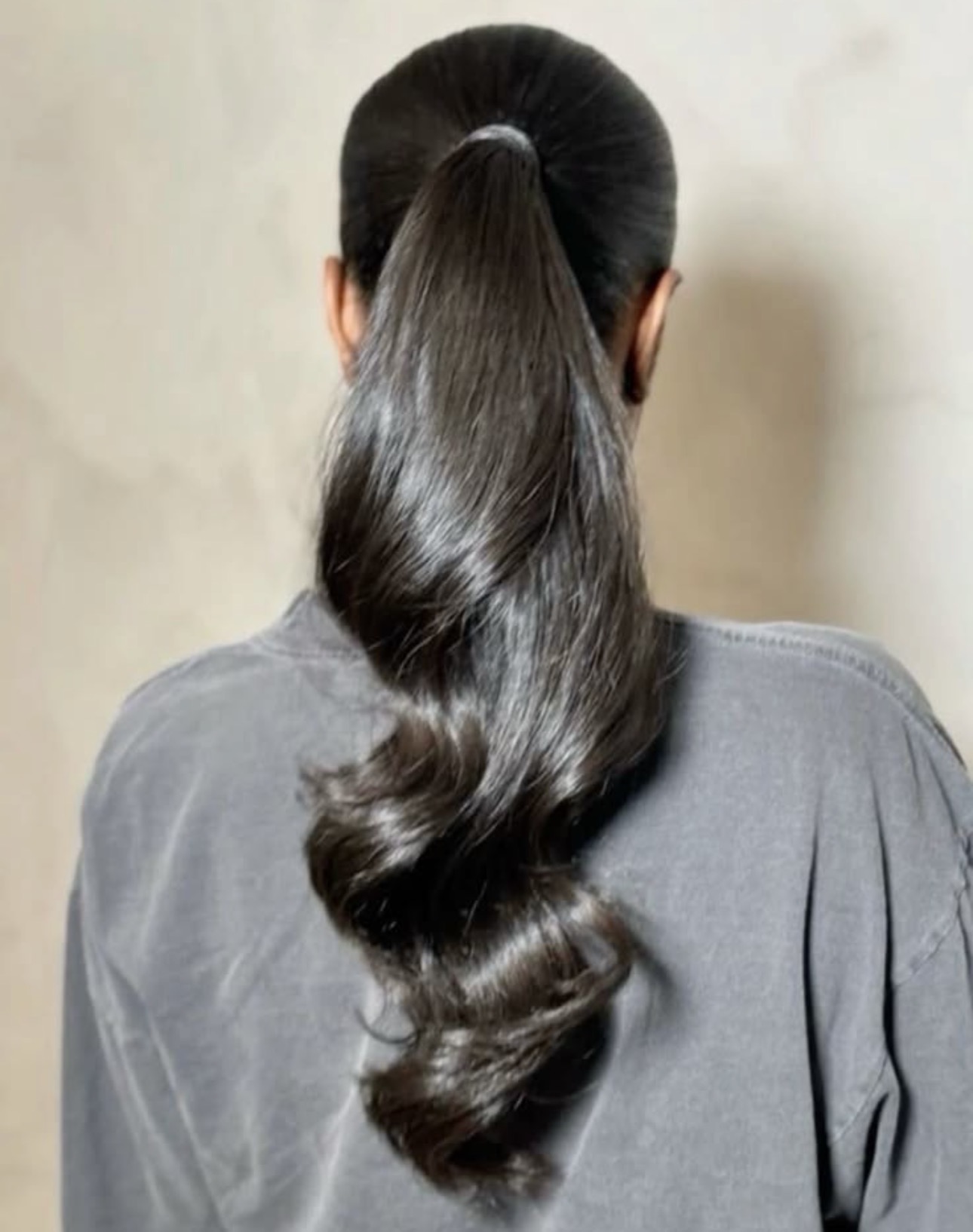 Bouncy wave easy ponytail clip “24 image