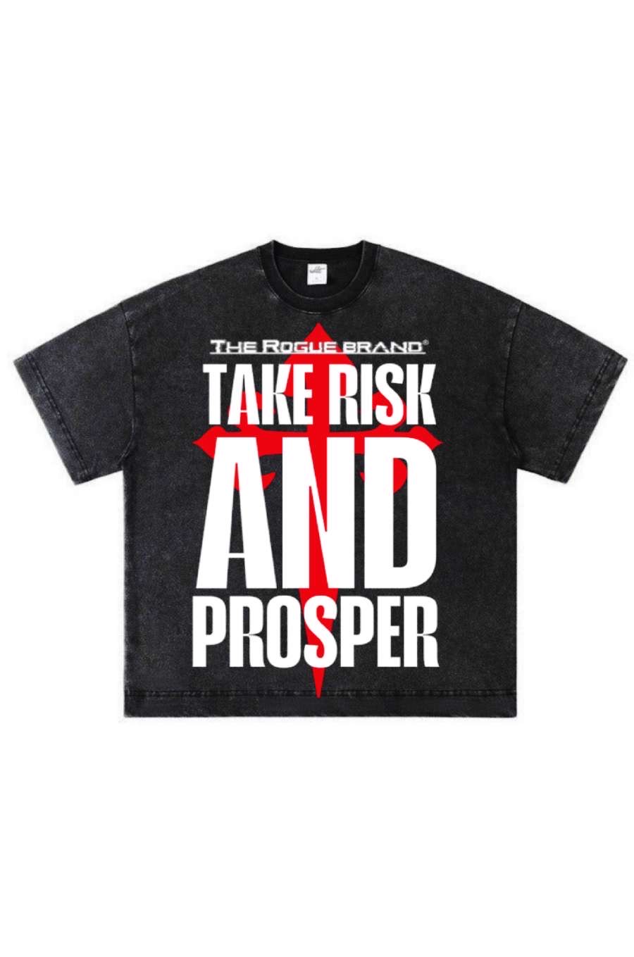 RISK STONEWASH TEES image