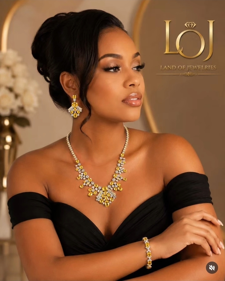 Zircon Set with Citrine image