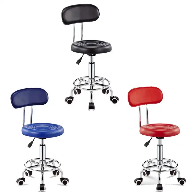 ROLLING SPA STOOL (with backrest) image