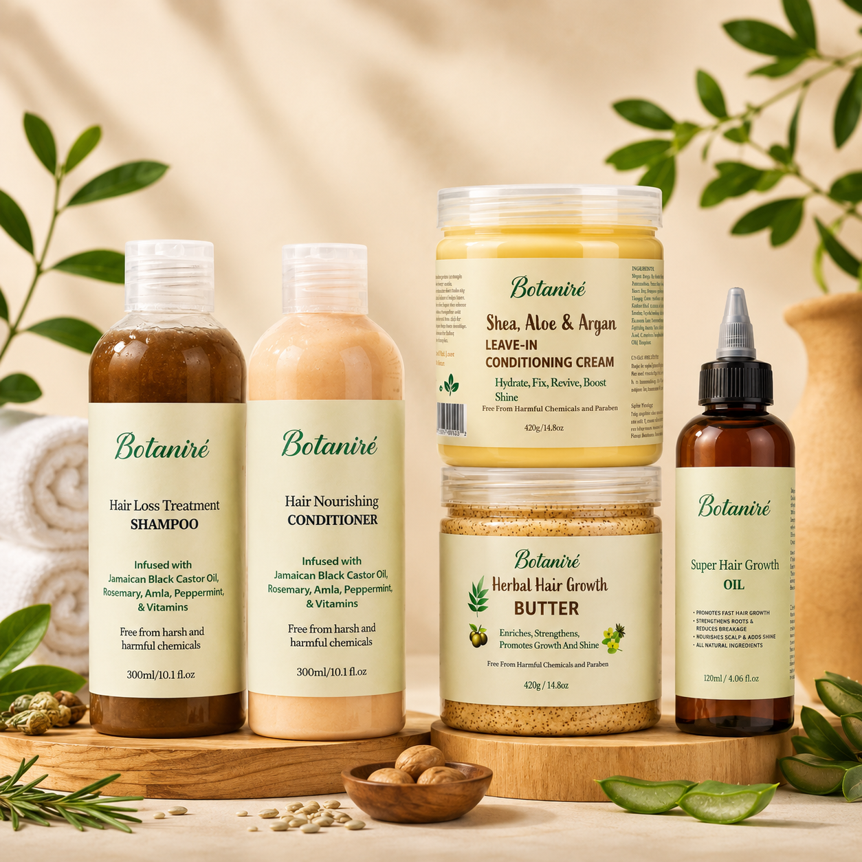 Botaniré Hair Nourishment and Growth Range image