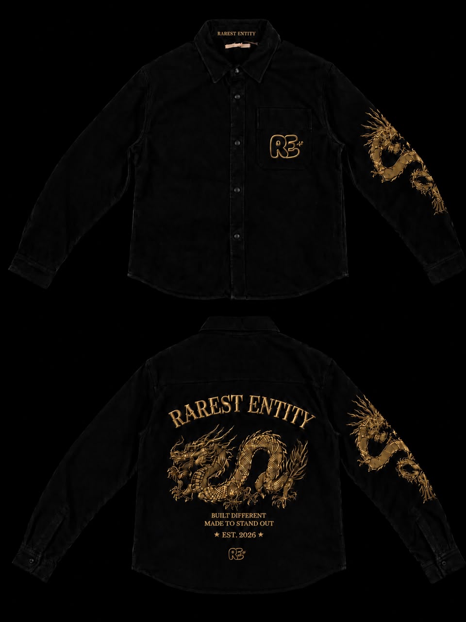 CORDUROY BUTTON DOWN T'shirt image