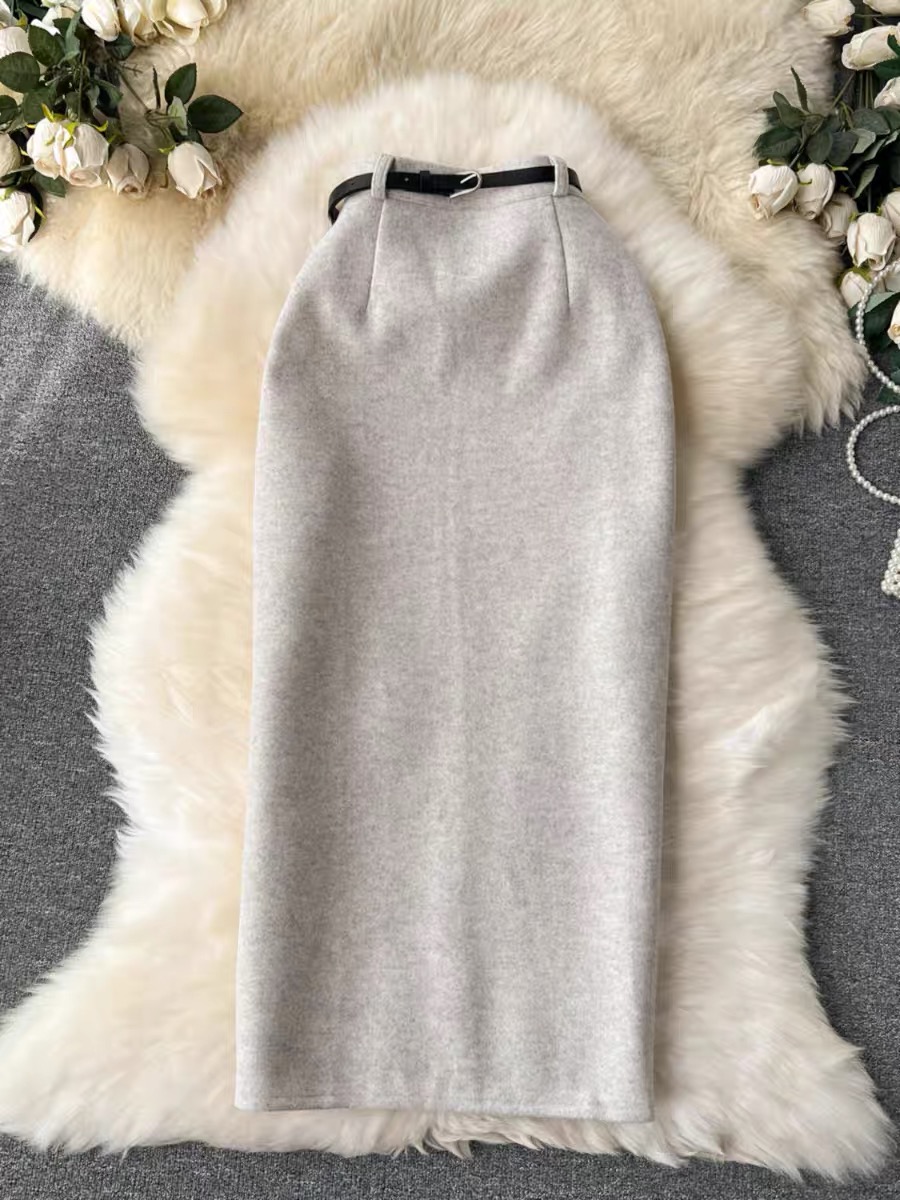 Don’t follow me formal skirt & belt SZZ438 image