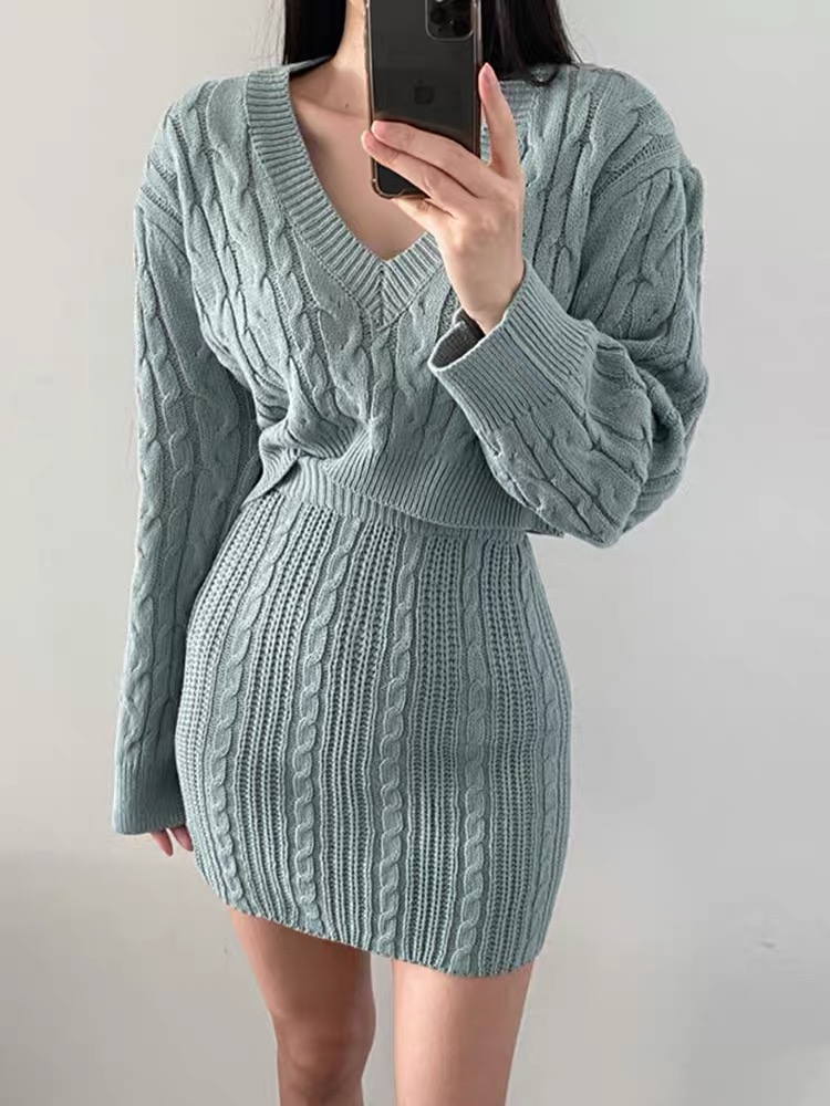 Trip with habibi knitted set TPZZ3447 image