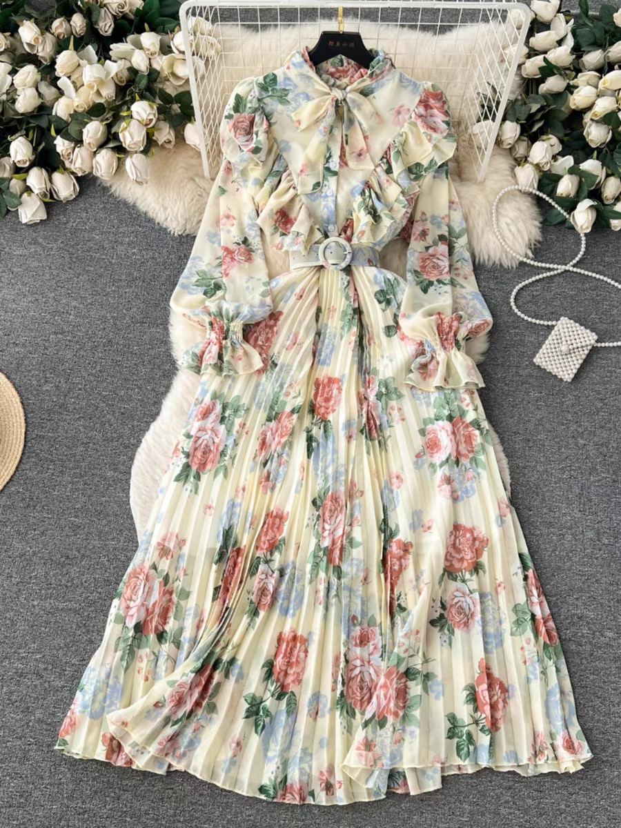 Statue worthy floral dress CD462 image