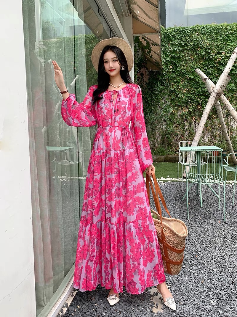 Living the life colorful dress CD362 image