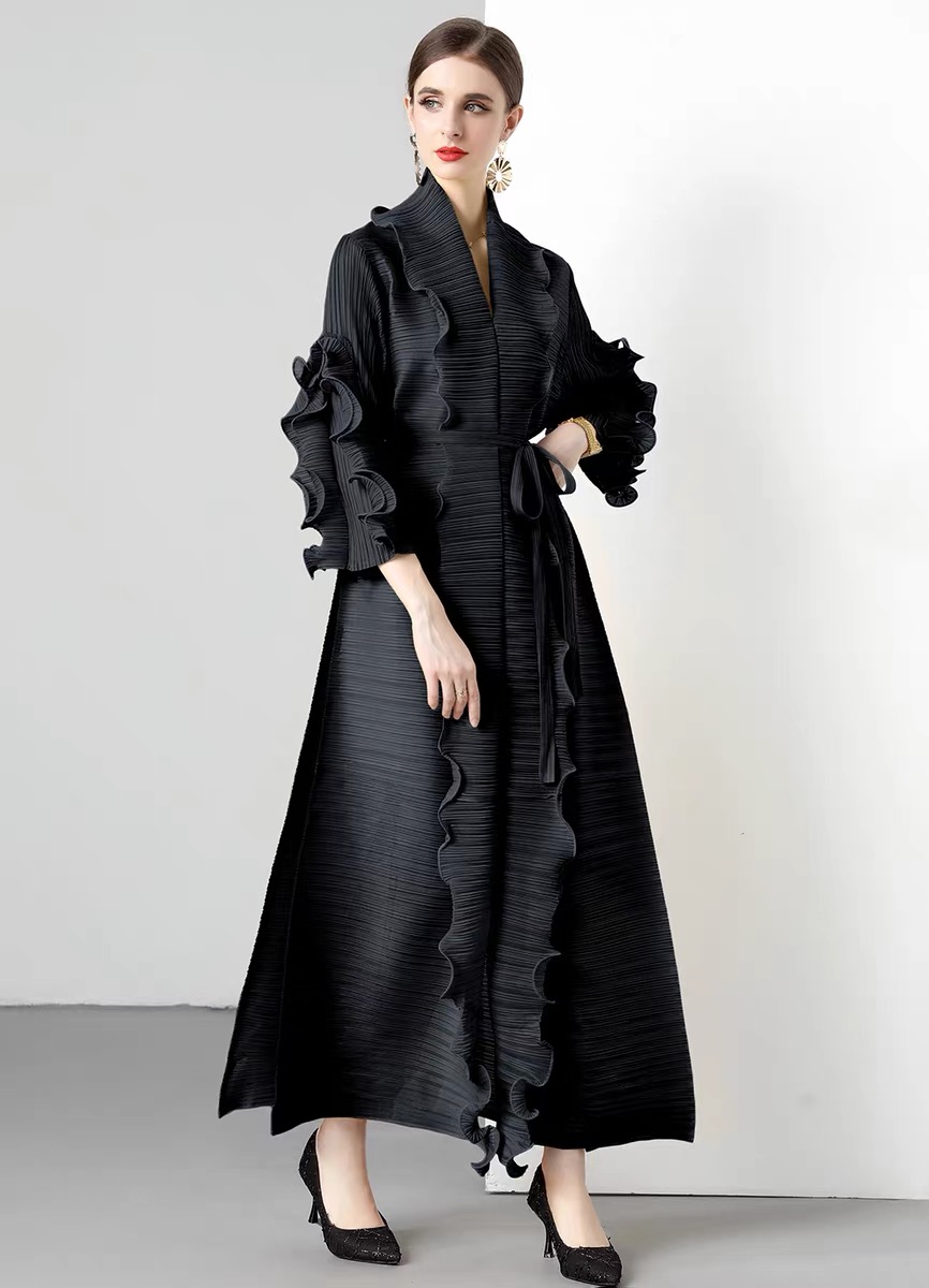 Curving you ruffle dress EVD47 image