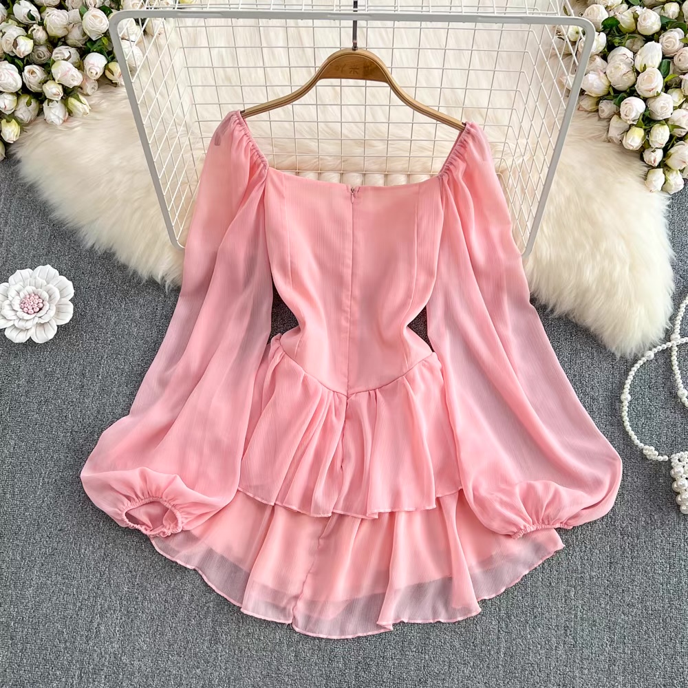 Big princess ruffle dress CD165 image
