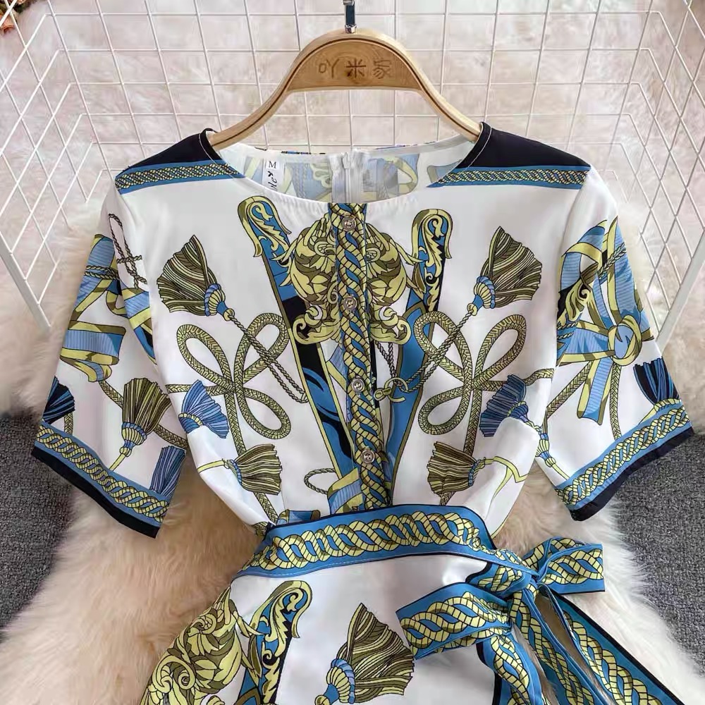 First night in Tokyo print gown FBC4 image