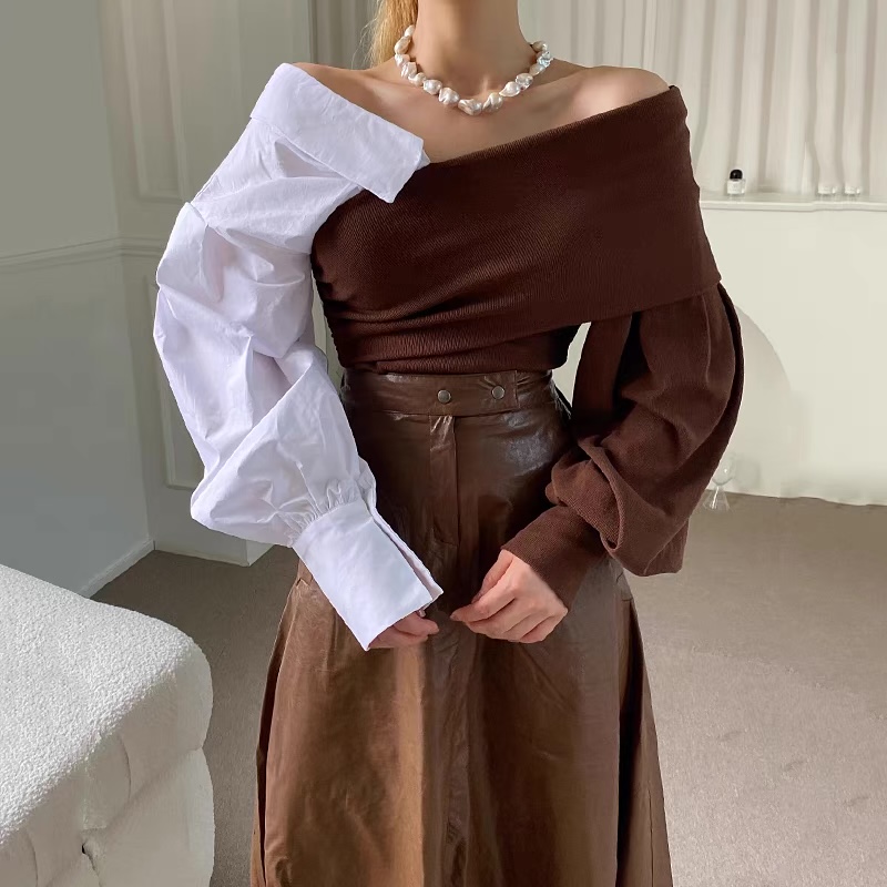 Fashion wave top TZZ856 image