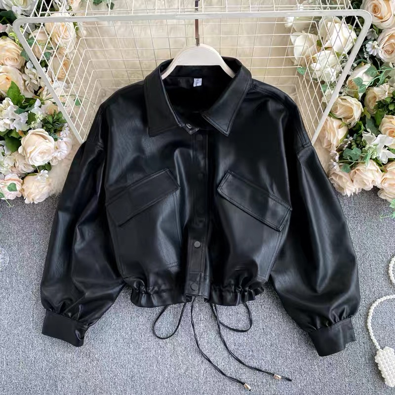 High fashion leather jacket LJ101 image