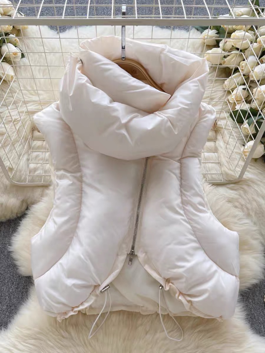 Slaying in cozy puffer jacket PJ117