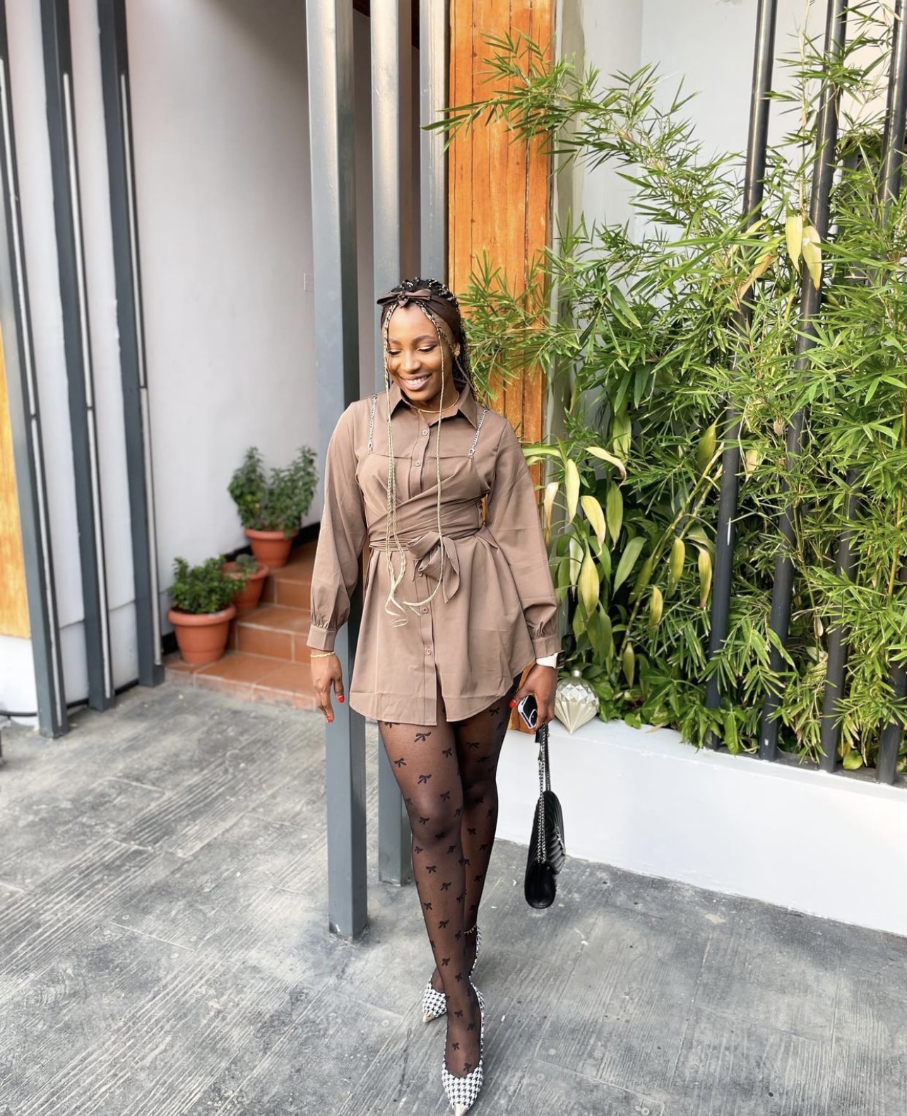 Make me yours shirt dress image