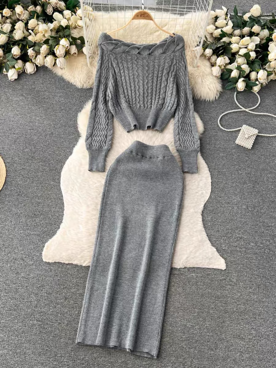 The lovers card knit set TPZZ2530 image