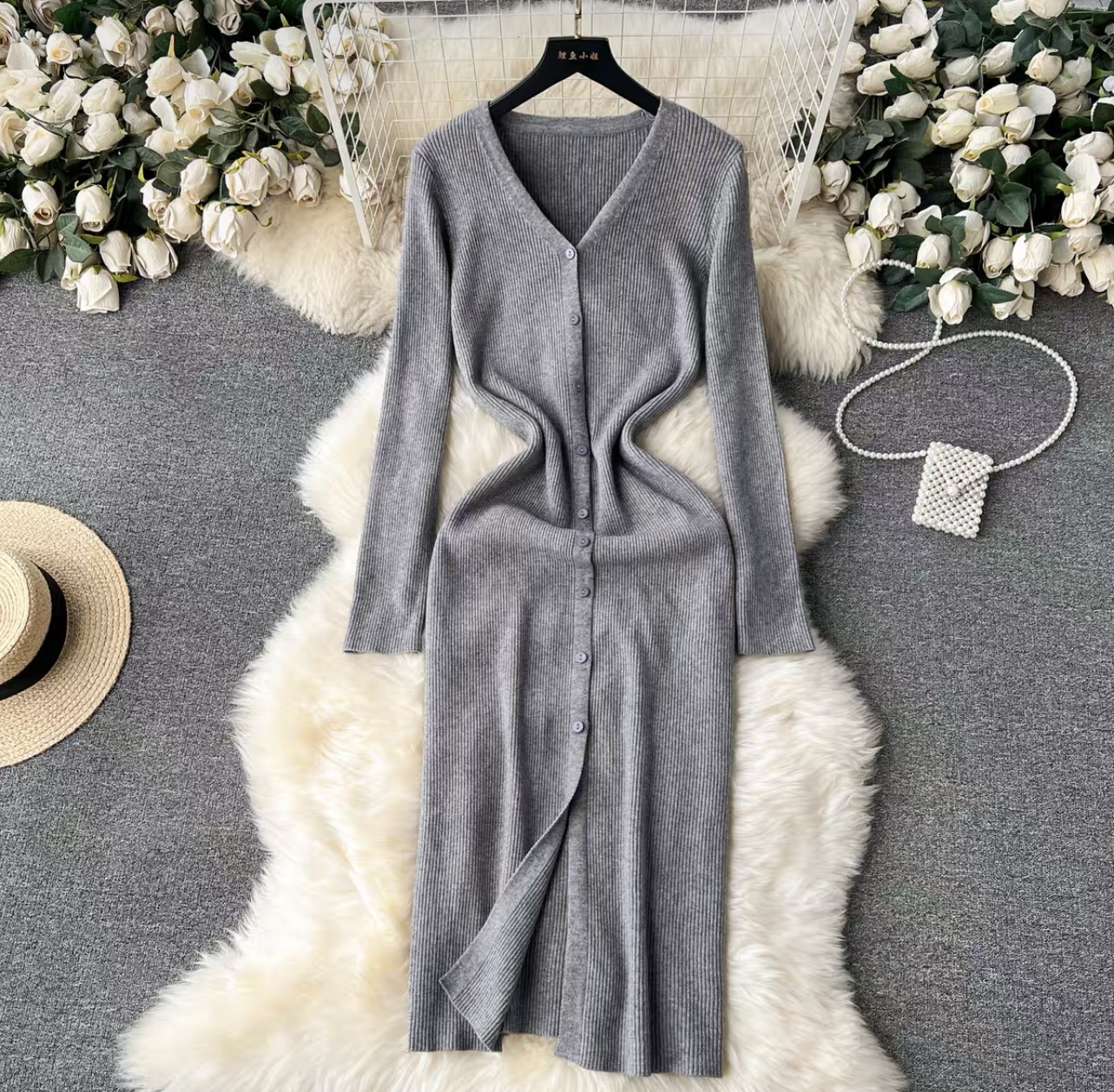 Slay blessings knitted dress KBC110 image