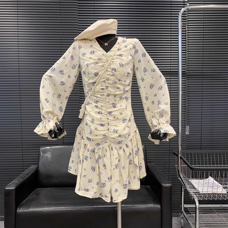 Mind your business ruched dress image