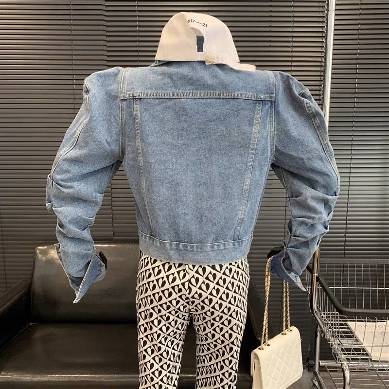 Baby move denim jacket image