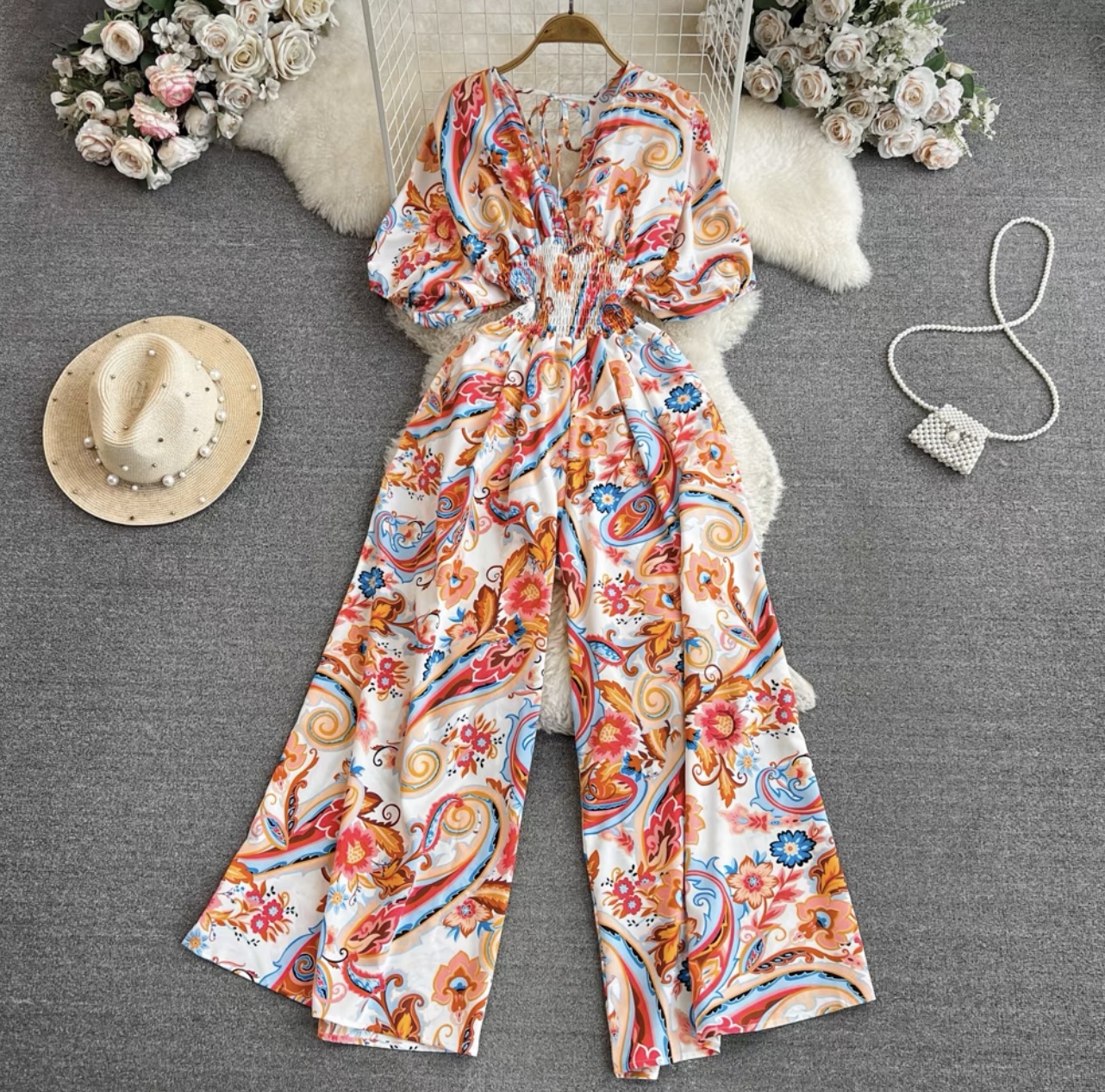 Nights like this print jumpsuit JRZZ626 images