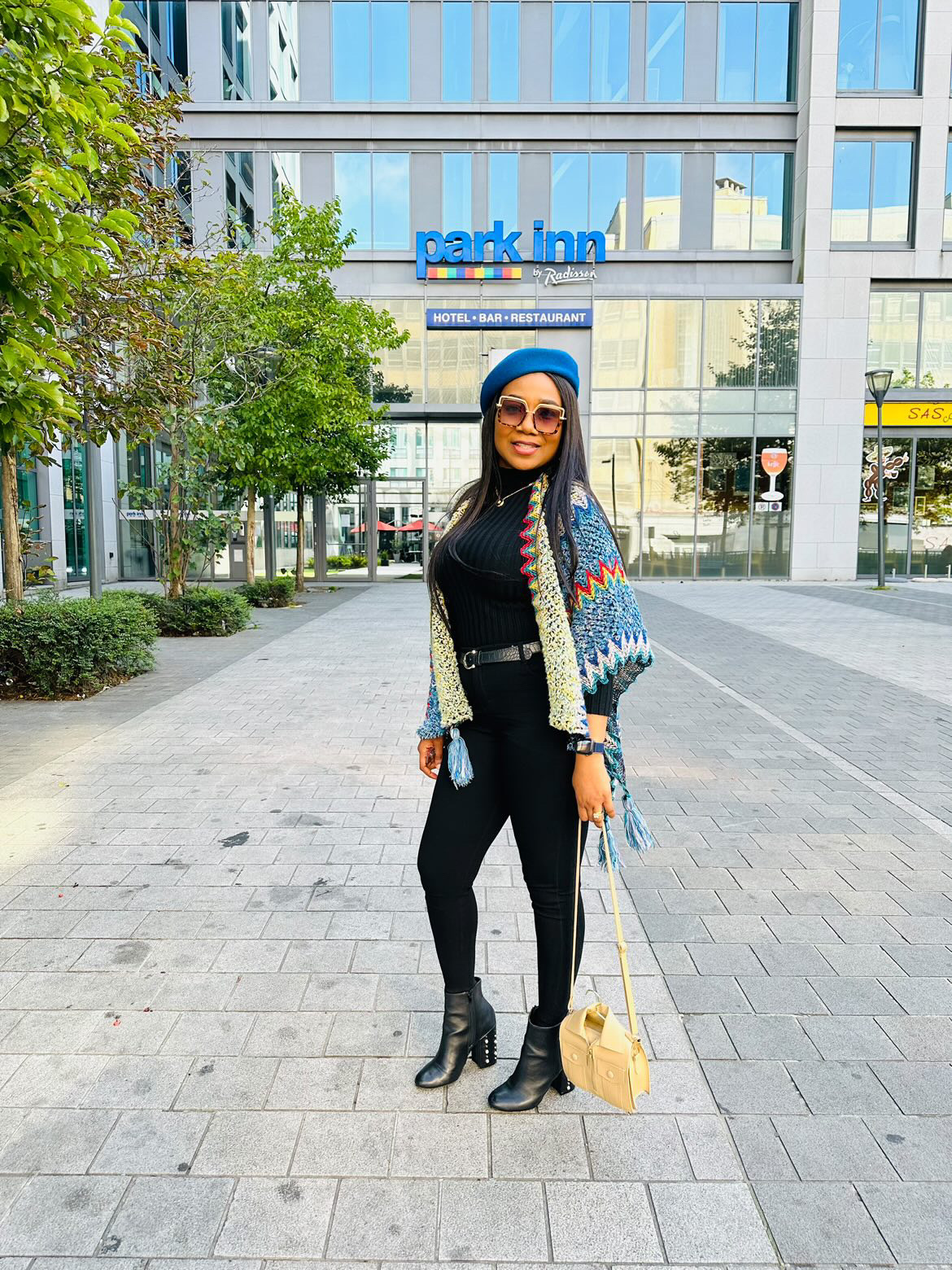 On pilgrimage knit shawl & beret image