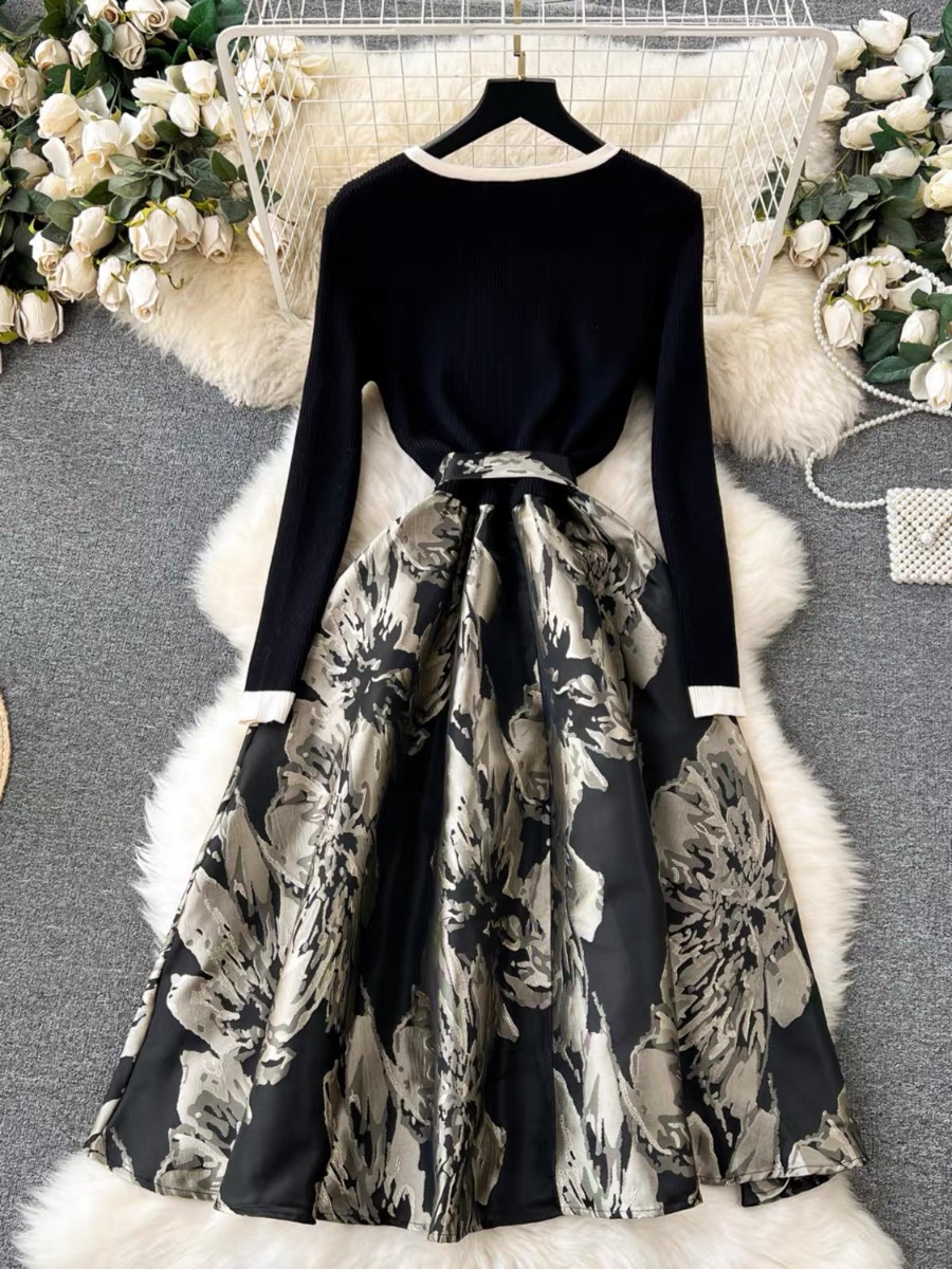 Living glamorously VIP royal dress FD357 image