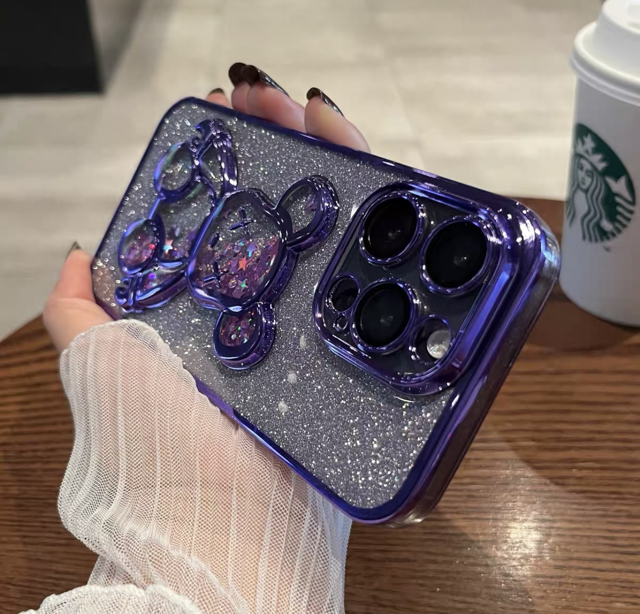 KAWS glitter phone case AC154 image