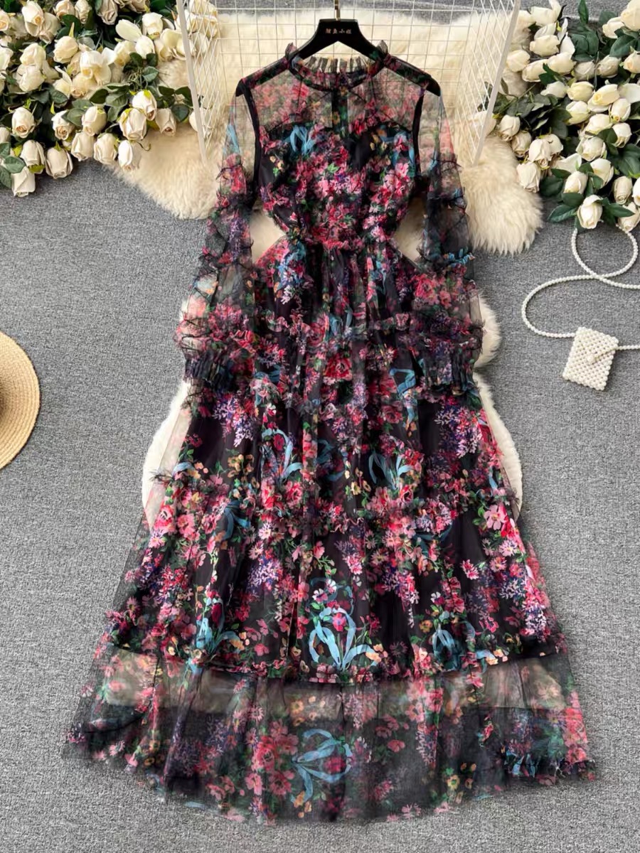 Eternal love floral dress CD490 image