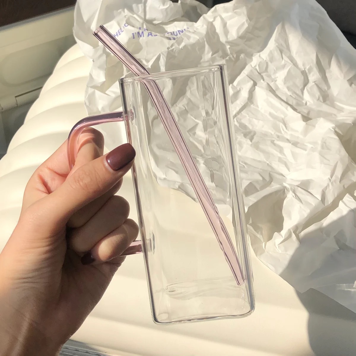 400ml glass cup CU111 image