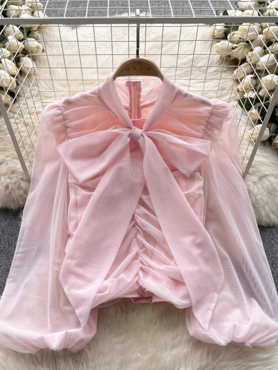 Sleek dazzling blouse BE195 image