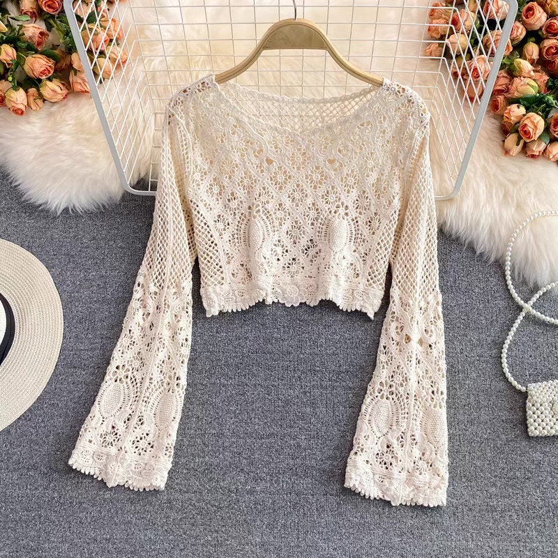 Pretty in net top TZZ741 image