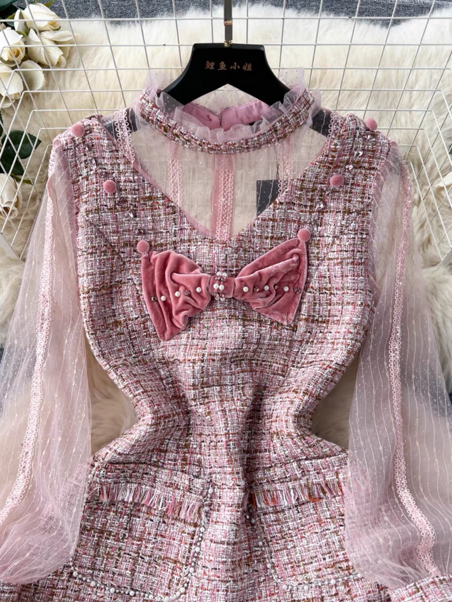 Glamorous nights woolen dress FD574 image