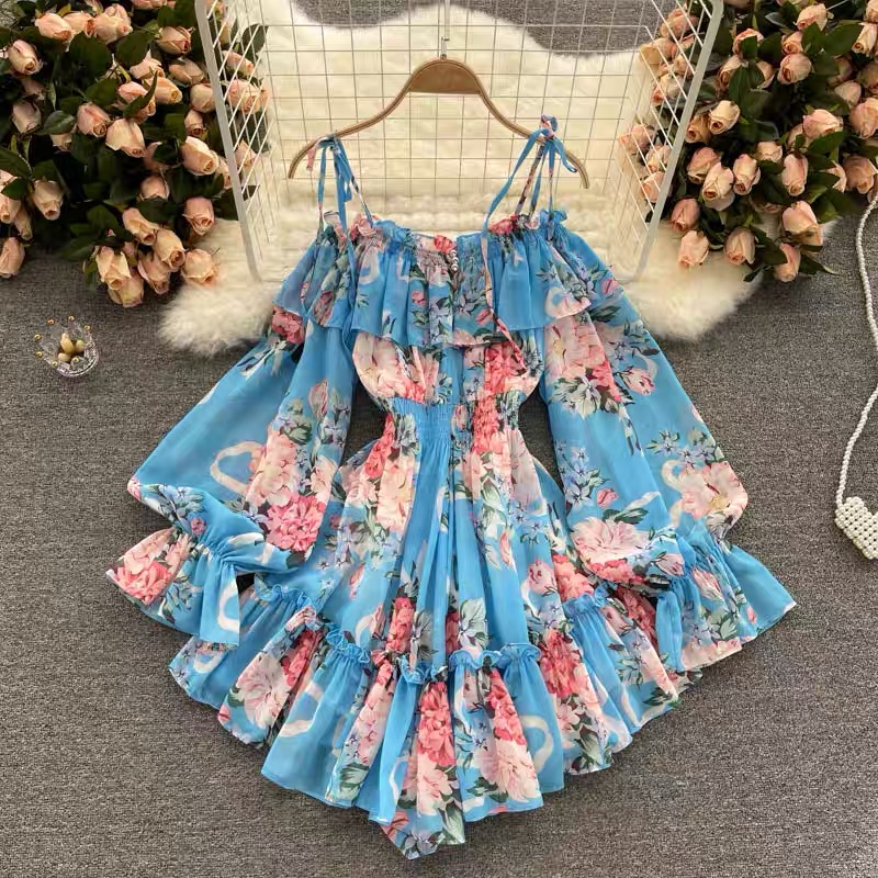 Who’s in the garden floral dress CD30 image