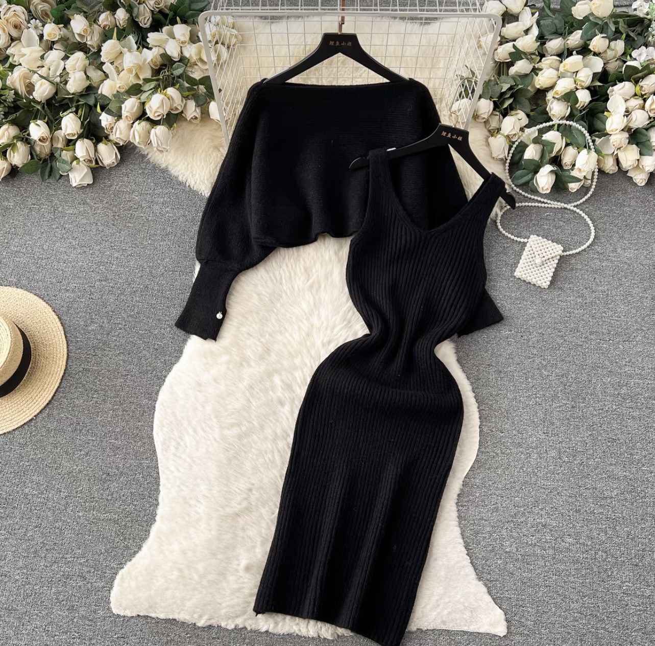 Pink babe sweater set TPZZ2664 image