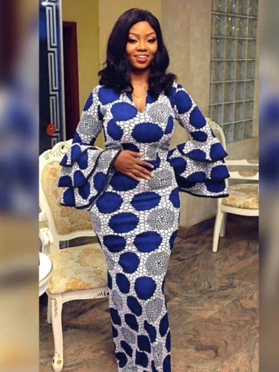 Zee limited edition print dress CBC246 image