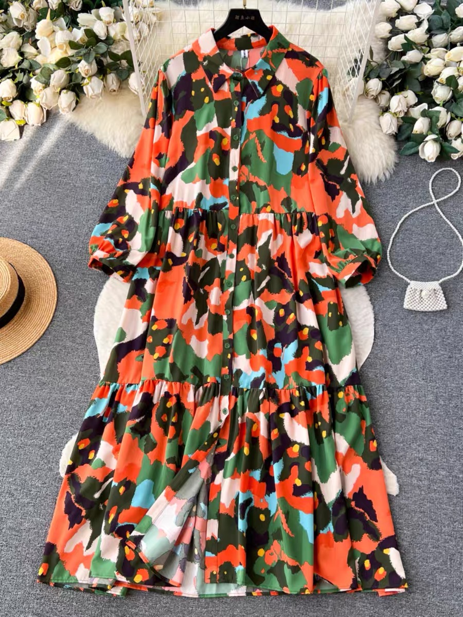 Blessed with my presence floral dress CD612 image