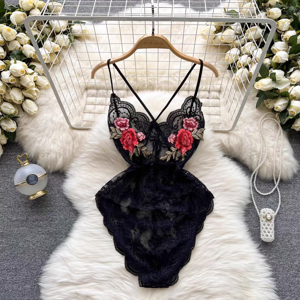 Favorite love floral bodysuit LI107
