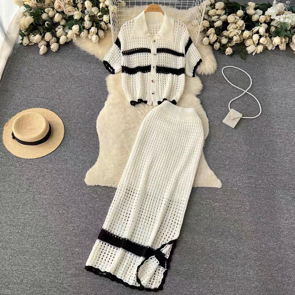 Crotchet & knotted classy set TPZZ899 image