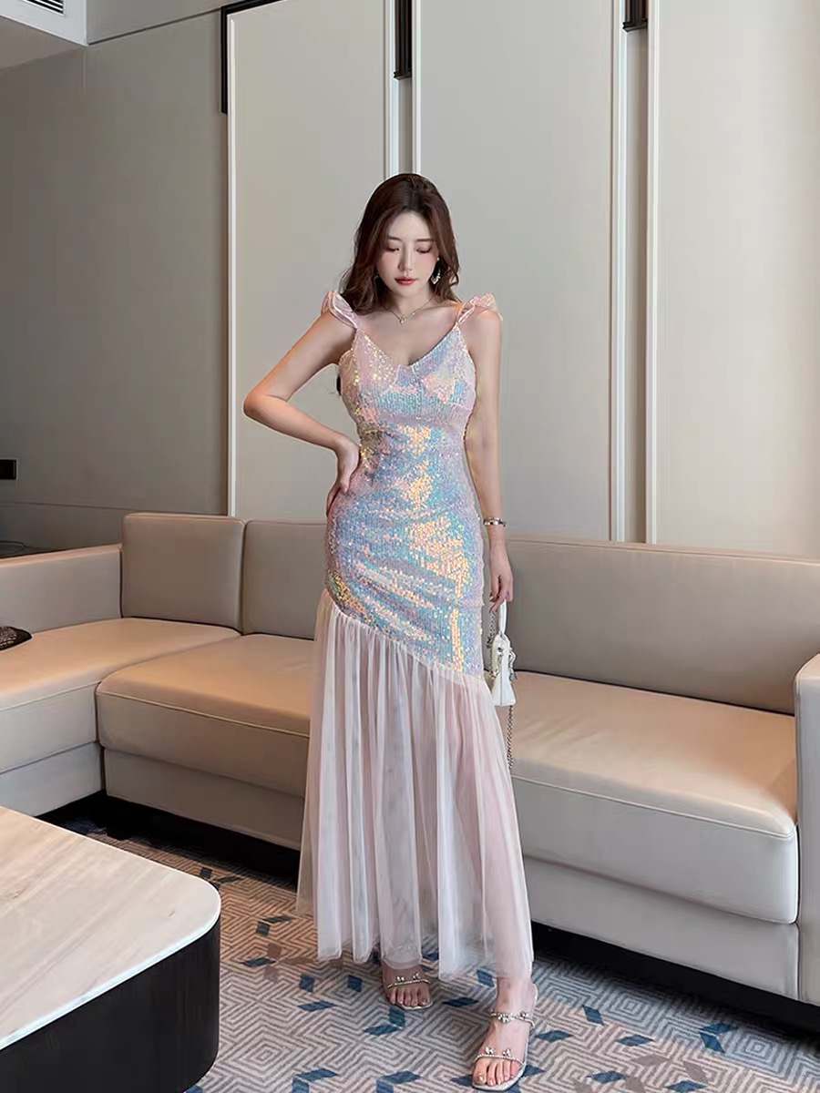 Company party glitter dress EVD54 image