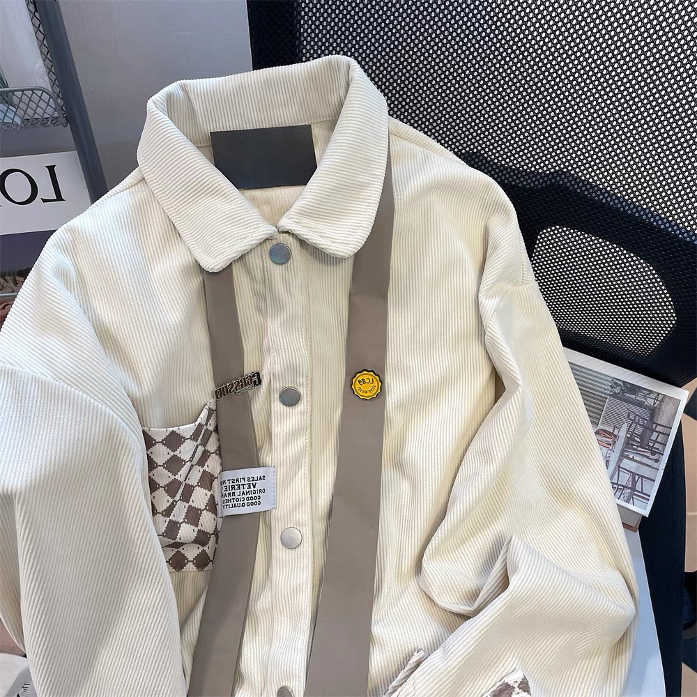 Billonaire girlfriend corduroy shirt SDZZ959 image