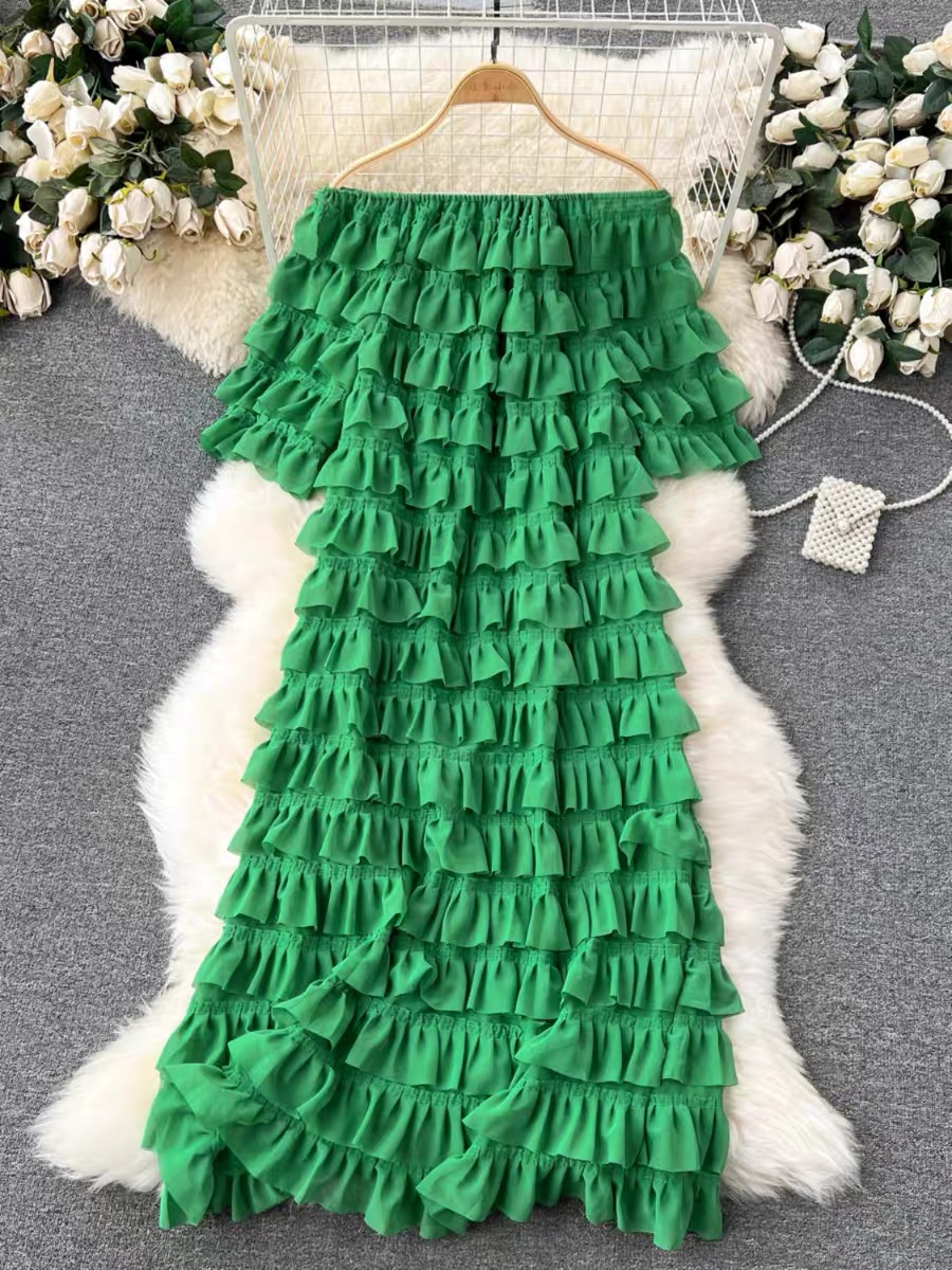 Carnival nights ruffle dress CD567 image