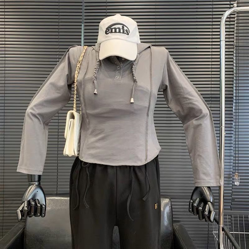 Slip and move hoodie top image