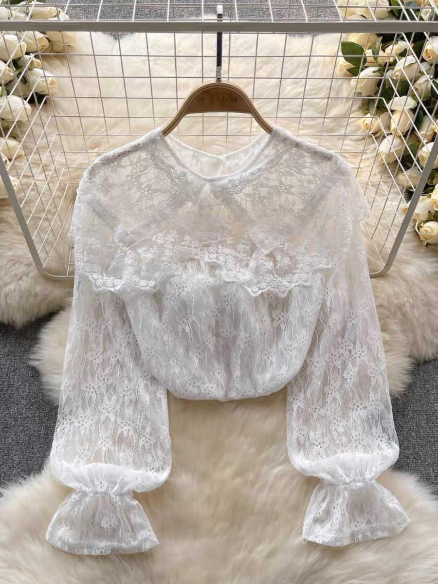 Living lavish lace blouse BE303