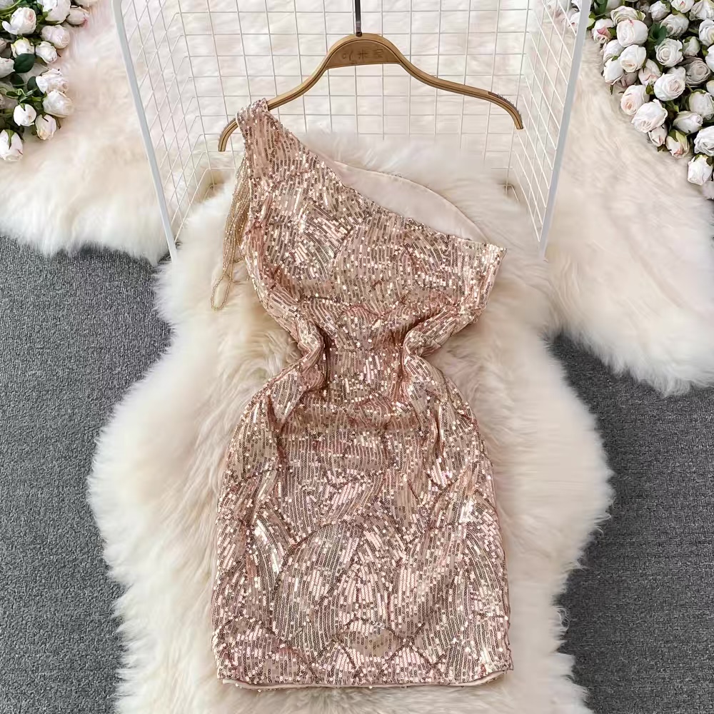 Felicity embellished mini gown CBC36 image