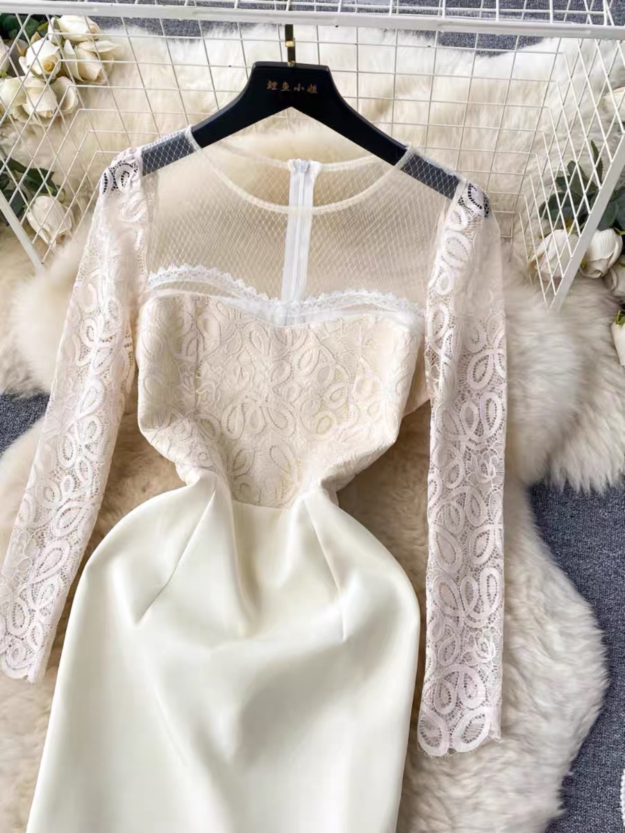 Valeria Greek beauty lace dress FD383 image