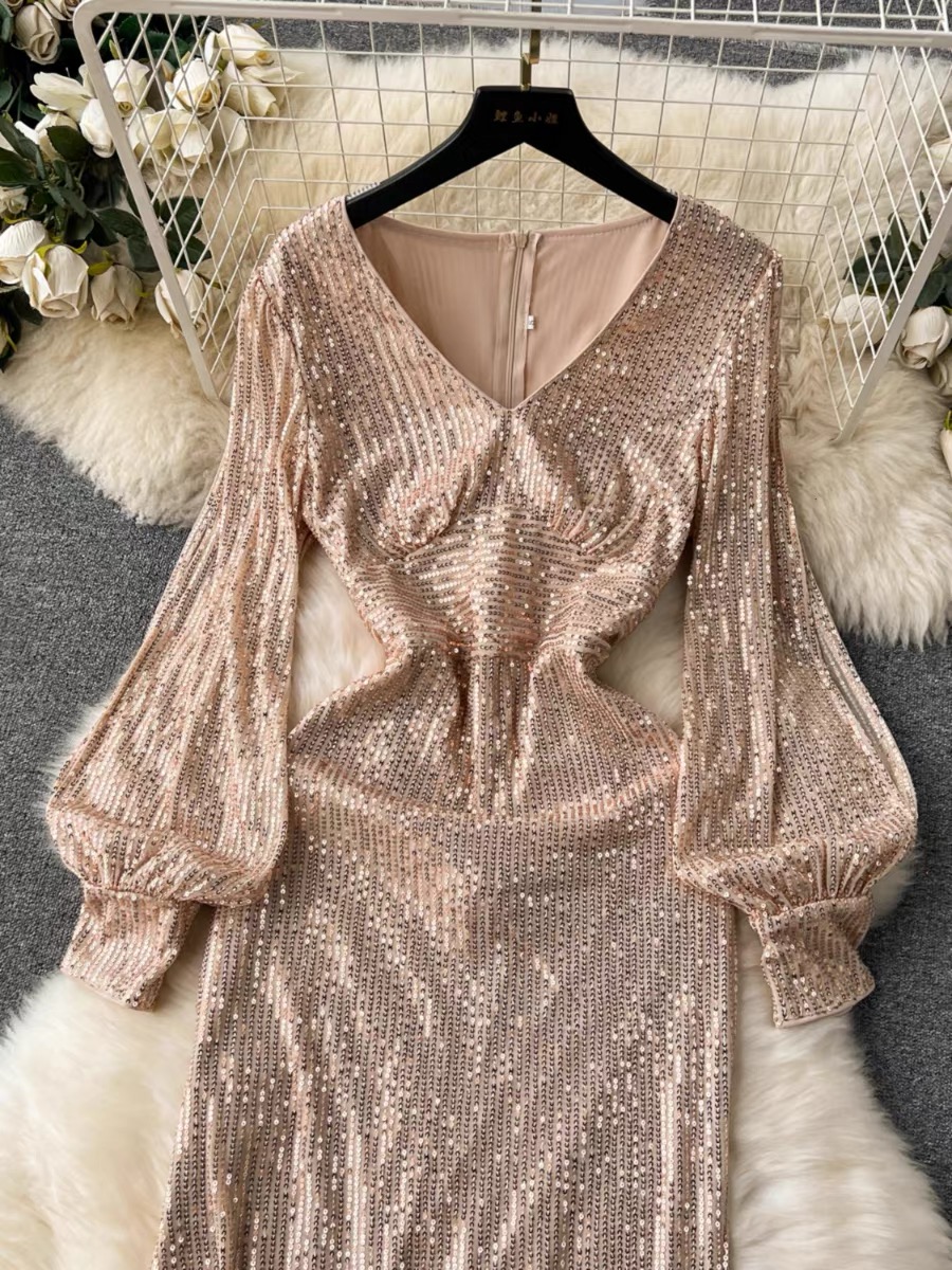 Don’t be a tease sequin dress EVD172 image