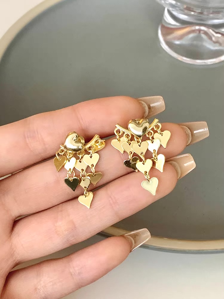 Mali baby heart earrings JW150 image