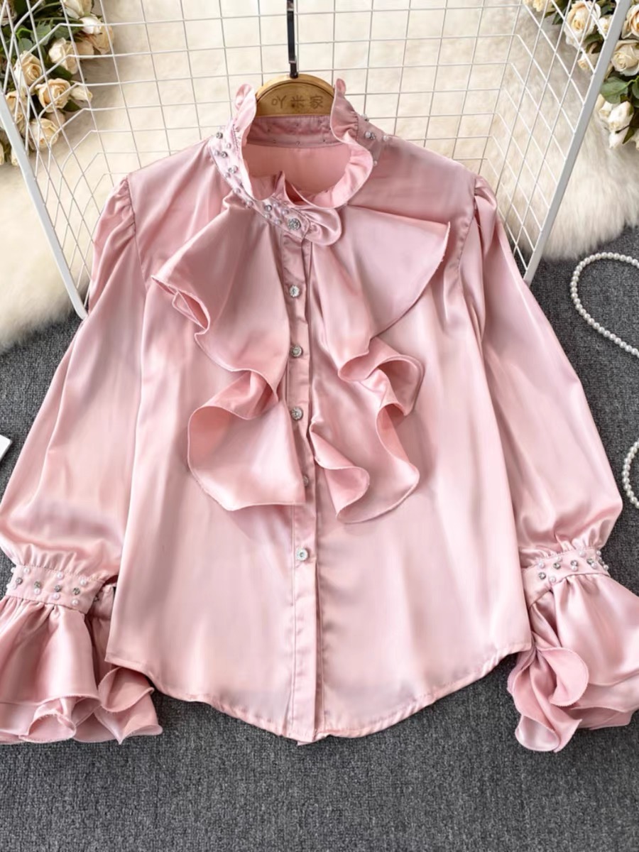 After party ruffle blouse BE252