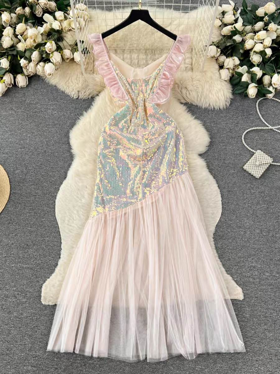 Company party glitter dress EVD54 image