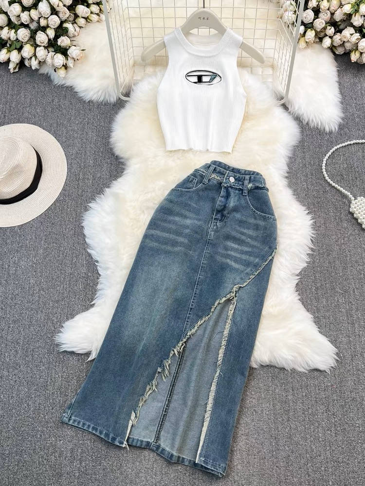 Always reflecting denim set TPZZ1807 image