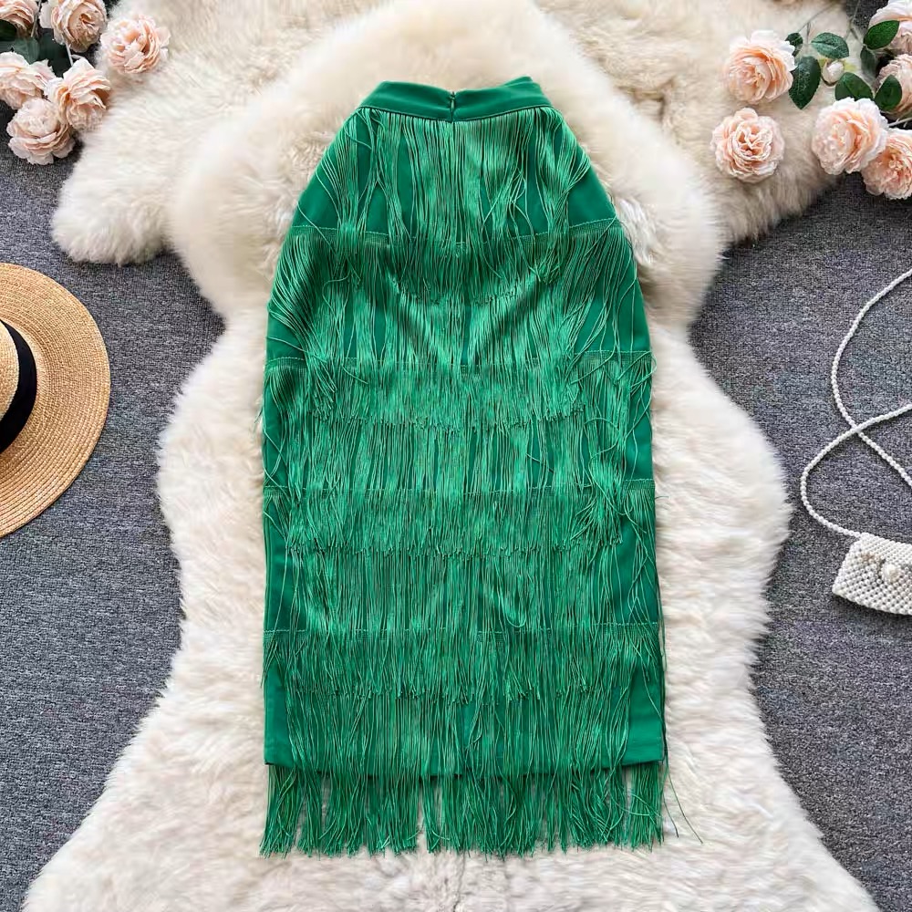 Allie fringe skirt SZZ209 image