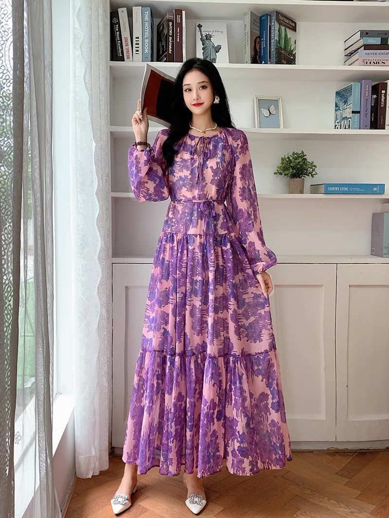 Living the life colorful dress CD362 image